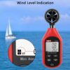 UNI-T UT363 Handheld Mini Digital Anemometer Wind Speed Measurement Temperature Tester LCD Display Air Flow Speed Wind Level